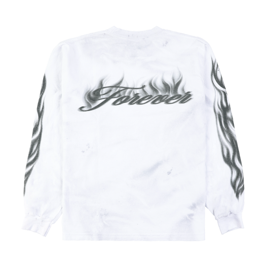 Santigold Forever Airbrush Longsleeve (White)