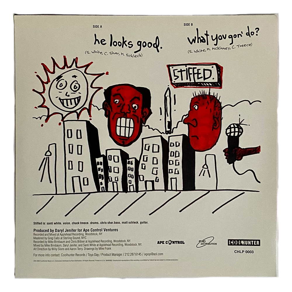 Stiffed ‘Sex Sells’ Single 12” Vinyl