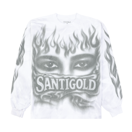 Santigold Forever Airbrush Longsleeve (White)