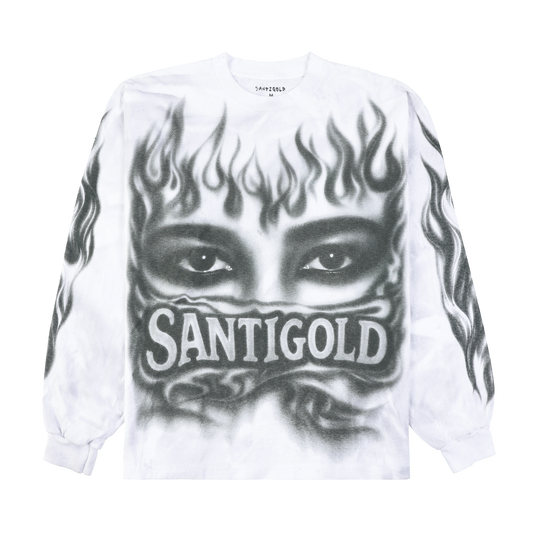 Santigold Forever Airbrush Longsleeve (White)