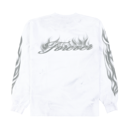 Santigold Forever Airbrush Longsleeve (White)