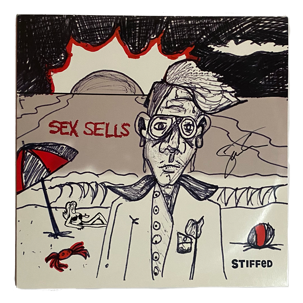 Autographed Stiffed ‘Sex Sells’ Single 12” Vinyl