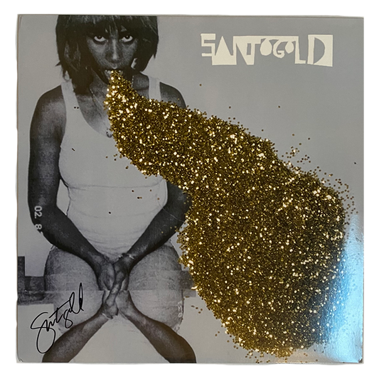 Autographed Santigold original 12”vinyl. Signed by Santigold
