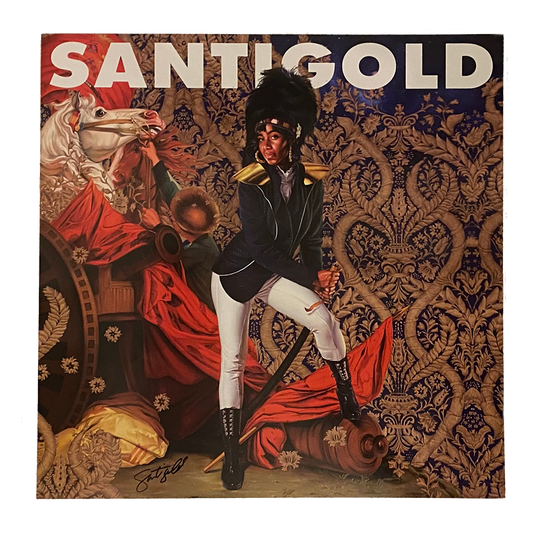 Autographed Poster of Santigold Portrait by Kehinde Wiley