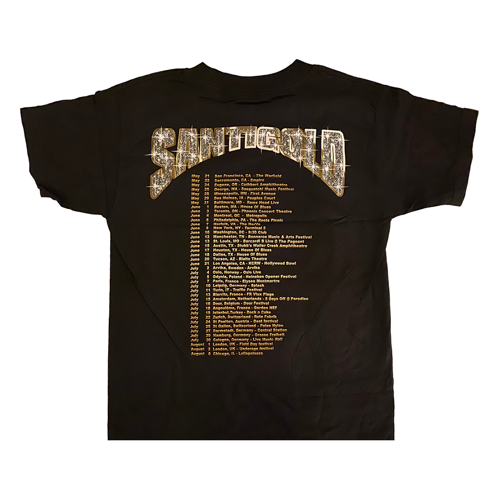 Santigold Pen & Pixel 2009 European Tour Shirt