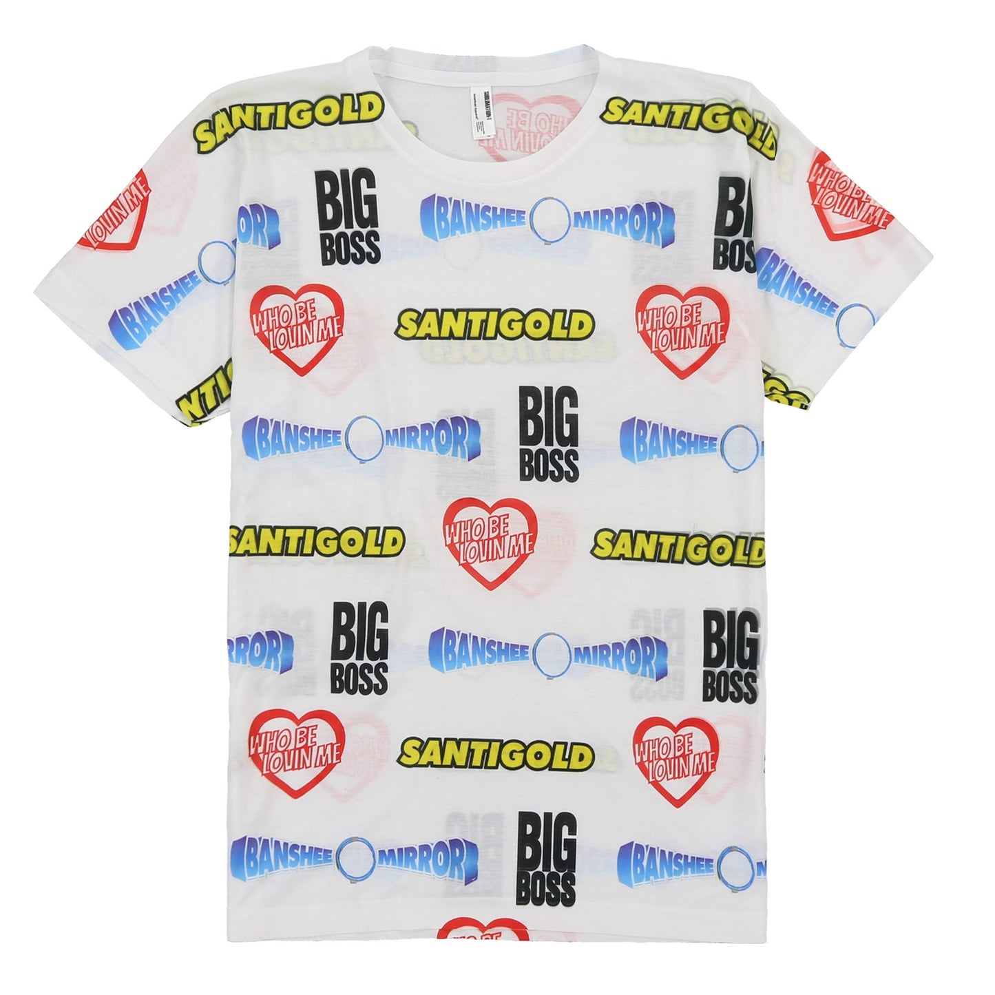 Santigold Sublimated Logos Tee