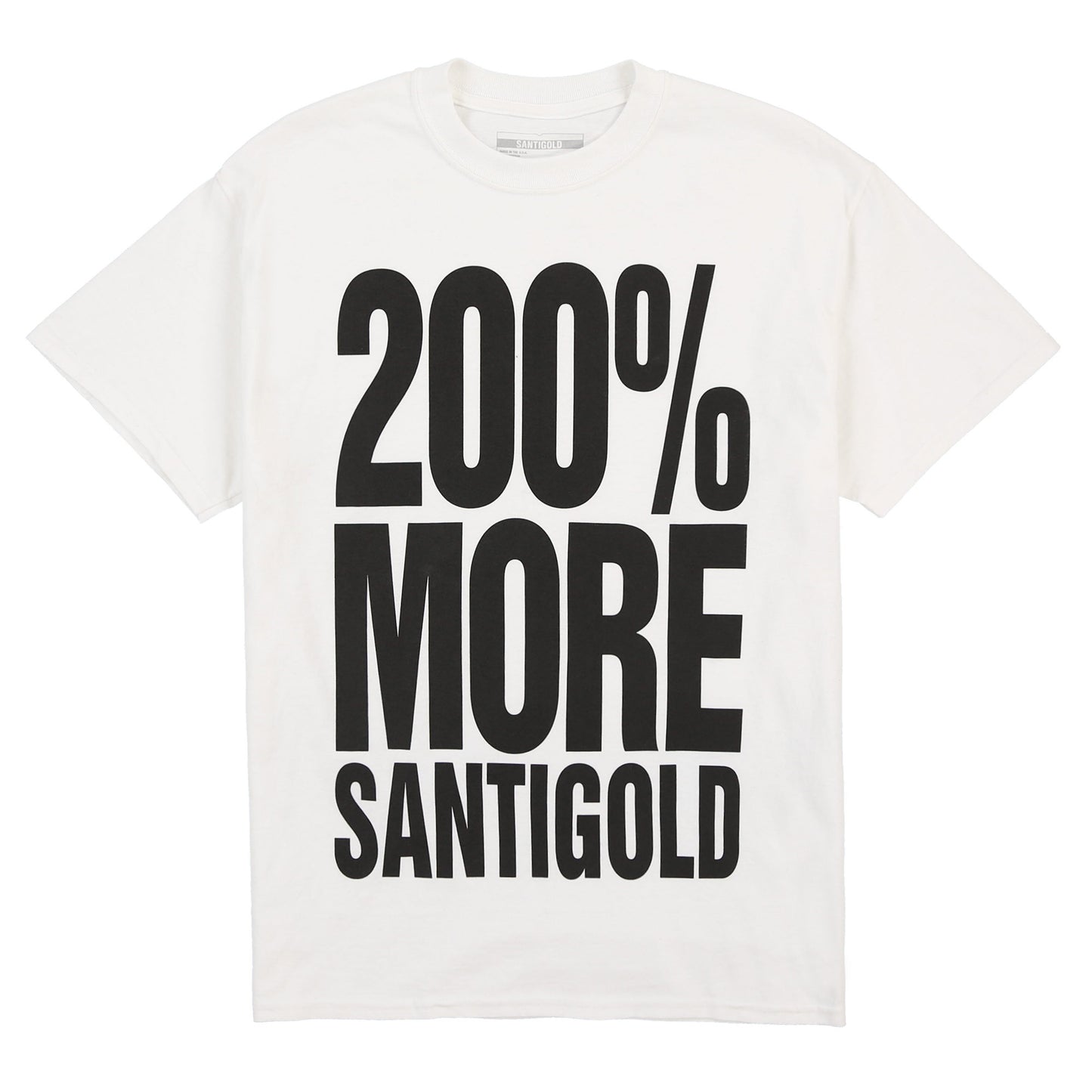 200% Tee (White)
