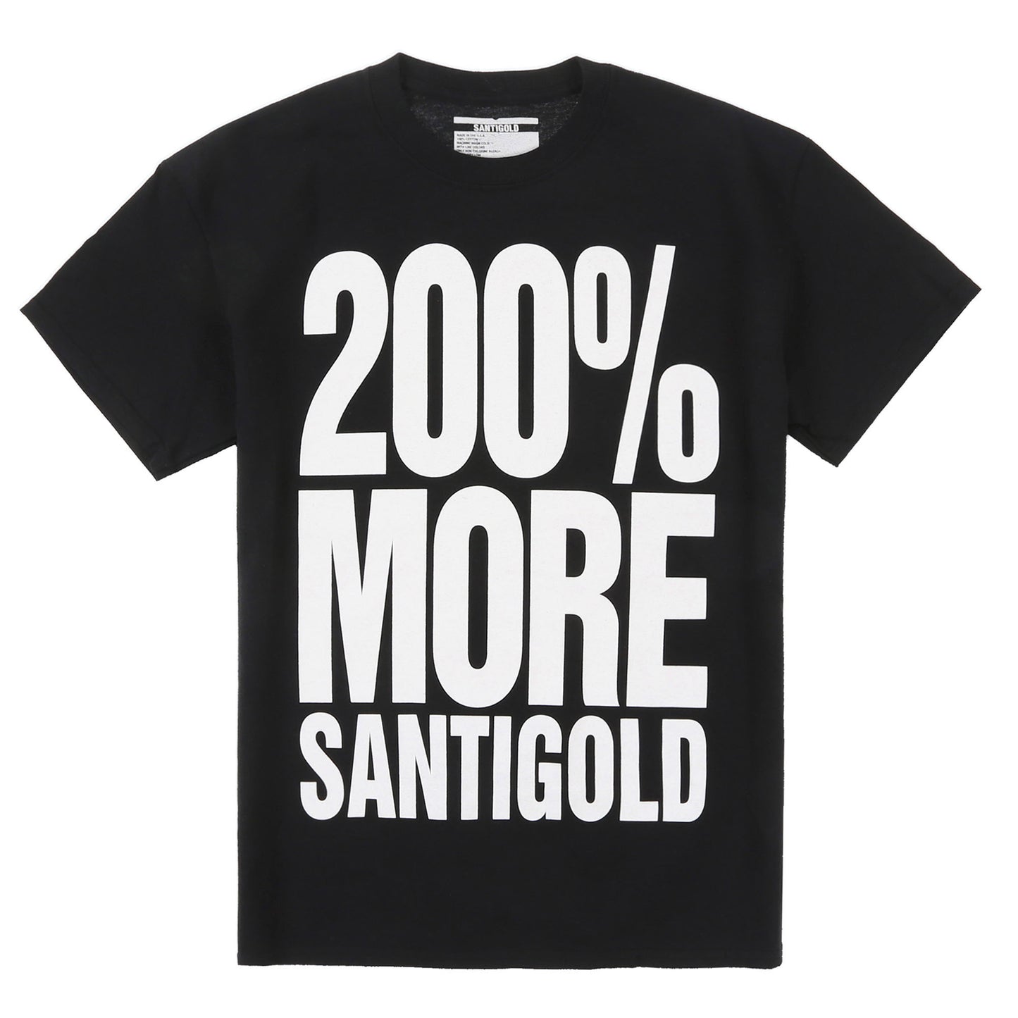 200% Tee (Black)