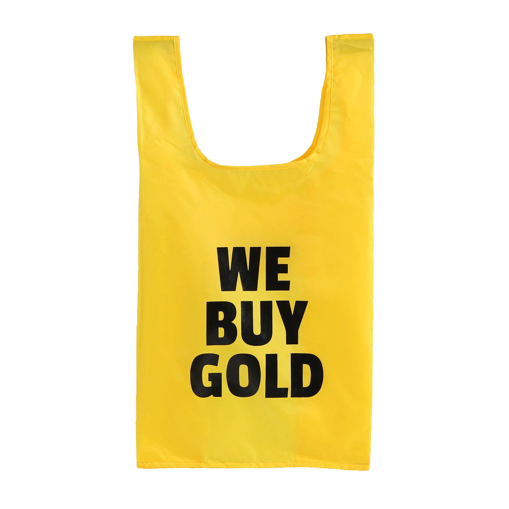 We Buy Gold Tote Bag