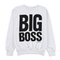 Big Boss Crewneck Sweatshirt (White)