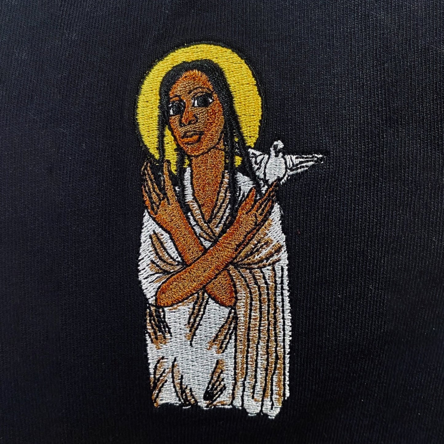 Holy Spirituals Embroidered Logo Crewneck